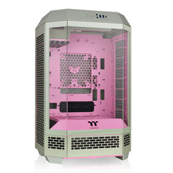 Thermaltake マイコン入れもの [Micro ATX /Mini-ITX] The Tower 300 Matcha Plum CA-1Y4-00SJWN-00 CA1Y400SJWN00 PCケース・筐体-PCパーツ