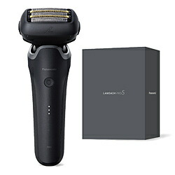【中古】Panasonic(パナソニック) メンズシェーバー ラムダッシュPRO５ ラムダッシュPRO５ マットブラック ES-L551D-K ［5枚刃 ／AC100V-240V］ 〔箱破損品〕【291-ud】
