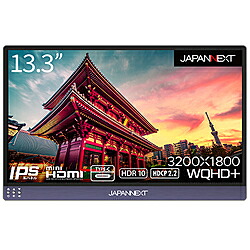 【中古】JAPANNEXT 〔展示品〕 JN-MD-IPS133WQHDP【291-ud】