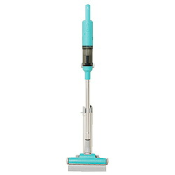 【中古】三洋テック 〔見せびらかす品〕 突っ支い棒型コードレス洗浄剤  ターコイズブルー WTA01-L ［紙風呂敷き包み受け答え式 ／コードレス ／水拭き非相応う］【291-ud】