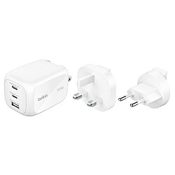 BELKIN BoostChargePro3界面GaN申し受ける器100W繋ぎ取り替えっこ式   WCH016fqWH WCH016FQWH