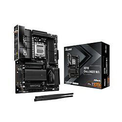ASRock(アスロック) 母ちゃんゲーム盤(Socket AM5)  黒いこと X870E Challenger 無線LAN ［ATX］ X870ECHALLENGERWIFI