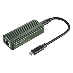 アイオーデータ LAN変換アダプタ [USB-C オス&rarr;メス LAN] 10Gbps対応(Windows11対応) ET10G-US3C ［10Giga対応］ ET10GUS3C｜ソフマップ店