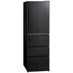 【中古】AQUA 〔見せびらかす品〕 電気冷蔵庫 DELIE Plus（デリエプラス）続きもの 白木黒いこと AQR-V46R-K ［幅59.5珊 ／458L ／4部屋の入り口 ／右くい違い手合い ／2024年］【291-ud】