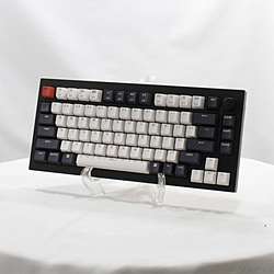 【中古】キークロン Q1 QMK カスタムメカニカルキーボード ノッブ変わり種 赤軸 Q1-M1-US【291-ud】