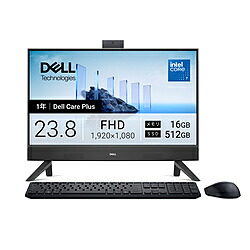 DELL(デル) AD67-GHBC モニター一体型デスクトップPC Dell 24(EC24250) ダークシャドウグレー ［23.8型 /Windows11 Home /intel Core 7 /メモリ：16GB /SSD：512GB /2026年春モデル］ AD67GHBC｜ソフマップ店