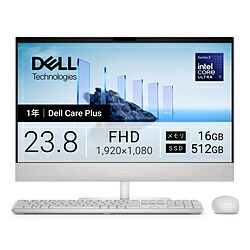 DELL(デル) ACD87-GNWC モニター一体型デスクトップPC Dell 24(EC24260) ライトアッシュ ［Copilot+ PC /23.8型 /Windows11 Home /intel Core Ultra 5 /メモリ：16GB /SSD：512GB /2026年春モデル］ ACD87GNWC｜ソフマップ店