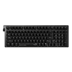 ASUS(エイスース) ゲーミングキーボード ROG Strix Morph 96 Wireless(英語配列) ブラック STRIX/MORPH/96/WL/SNOW2/US ［有線・ワイヤレス /Bluetooth・USB］ STRIXMORPH96WLSNOW2U｜ソフマップ店
