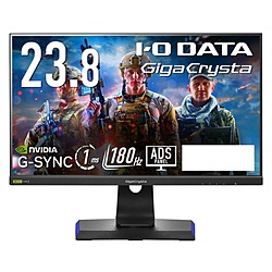 【中古】IO DATA(アイオーデータ) 〔見せびらかす品〕 GigaCrysta LCD-GD241JD／黒いこと【291-ud】