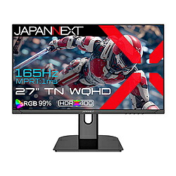 【中古】JAPANNEXT 〔展示品〕 JN-T27G165Q ブラック【291-ud】|ソフマップ店