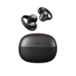Shokz 完膚なきまでワイヤレスイヤホン OpenDots 2 黒いこと SKZ-EP-000069 [無線電話(働き掛ける分け隔てる) /開けはなしイヤー型 /Bluetooth相応う] OPENDOTS2