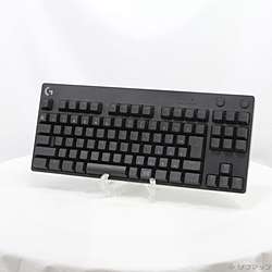 【中古】logicool(ロジクール) 〔見せびらかす品〕 PRO Gaming Keyboard G-PKB-002LN 赤軸【291-ud】