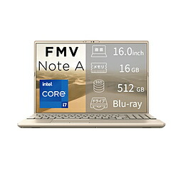 FUJITSU(富士通） ノートパソコン FMV Note Aシリーズ A77-L2 ベージュゴールド FMVA77L2GA FMVA77L2GA｜ソフマップ店