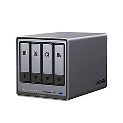 UGREEN NASync [ストレージ無 /4ベイ] M.2 SSDスロットｘ2 DXP4800 Plus 55216 55216｜ソフマップ店 58,823円