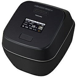 【中古】TOSHIBA(東芝) 〔見せびらかす品〕 炊飯ジャー 炎匠炊き グランブラック RC-10ZWX(K) ［5.5合 ／剪断応力IH］【291-ud】