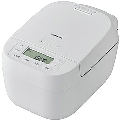 【中古】Panasonic(パナソニック) 〔見せびらかす品〕 IHジャー炊飯器  白いこと SR-N210D-W ［5.5合 ／IH］【291-ud】