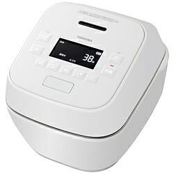 TOSHIBA(東芝) 炊飯ジャー 炎匠炊き グランホワイト RC-10SGA-W ［5.5合 /翦断応力IH］ RC10SGAW