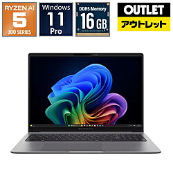 ASUS(エイスース) ノートPC ExpertBook PM3406 PM3406CKA-LY0348X[Copilot+ PC /14.0型 /Windows11 Pro /AMD Ryzen AI 5 /メモリ：16GB /SSD：512GB]【生産完了品】 PM3406CKALY0348X [振込不可]｜ソフマップ店
