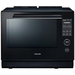 【中古】TOSHIBA(東芝) 〔展示品〕 過熱水蒸気オーブンレンジ 石窯ドーム グランブラック ER-D7000B-K ［30L］【291-ud】｜ソフマップ店