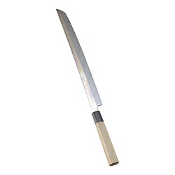 遠藤商事 Ω佐文 本焼鏡面仕上 蛸引 33糎(木製サヤ付) ＜ASB52033＞ ASB52033