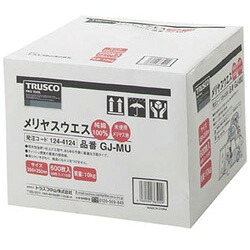 トラスコ中山 メリヤスウエス 柔軟タイプ 10Kg入 GJMU GJMU｜ソフマップ店 28,170円