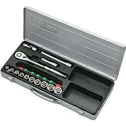京都機械工具 12．7sq．ソケットレンチセット［14点］ TB410 TB410｜ソフマップ店