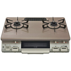 リンナイ ガステーブルコンロ　片面焼き水なしグリル KG67PPKL パールピンクベージュ KG67PPKL