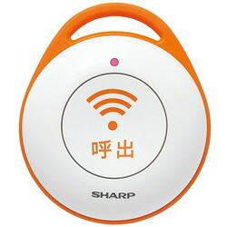 SHARP(シャープ) 電話機オプション商品　【緊急呼出ボタン】　DZ-EC100（ホワイト系） DZEC100