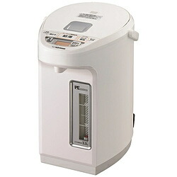 ZOJIRUSHI(象印マホービン) 電動給湯式明かりポット 「VE明かりまほうびん 優湯生」（3.0L） CV-WB30-WA 白いこと CVWB30