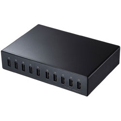 SANWA SUPPLY(サンワサプライ) AC - USB充電器 タブレット・スマホ対応 20A [10ポート：USB-A] ACA-IP68 ACAIP68