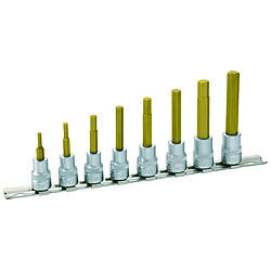 HAZET社 ＨＡＺＥＴ ＴＯＲＸビットソケットセット（差込角９．５ｍｍ） ８８０２Ｔ／８Ｈ （１セット８個） 8802T8H