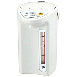 TIGER(タイガー) マイコン電動ポット (4.0L) PDR-G401-W ホワイト PDRG401W