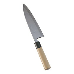 遠藤商事 SA佐文 出刃(木製サヤ付) 21cm ＜ASB13021＞ ASB13021