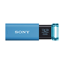 SONY(ソニー) 【ドラゴンクエストX 動作確認済み】USB3.0メモリ 「ポケットビット」 （32GB・ブルー） USM32GU/L USM32GU ブルー [32GB /USB3.0 /USB TypeA /ノ USM32GUL画像