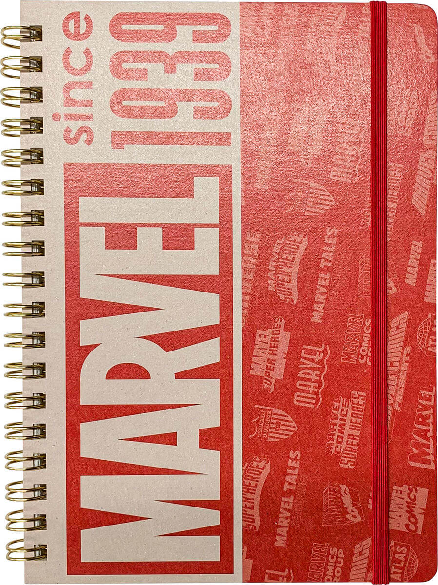 楽天市場 マーベル Marvel 80years ゴムバンド付きリングノート Ig 3165 Dtimes Store