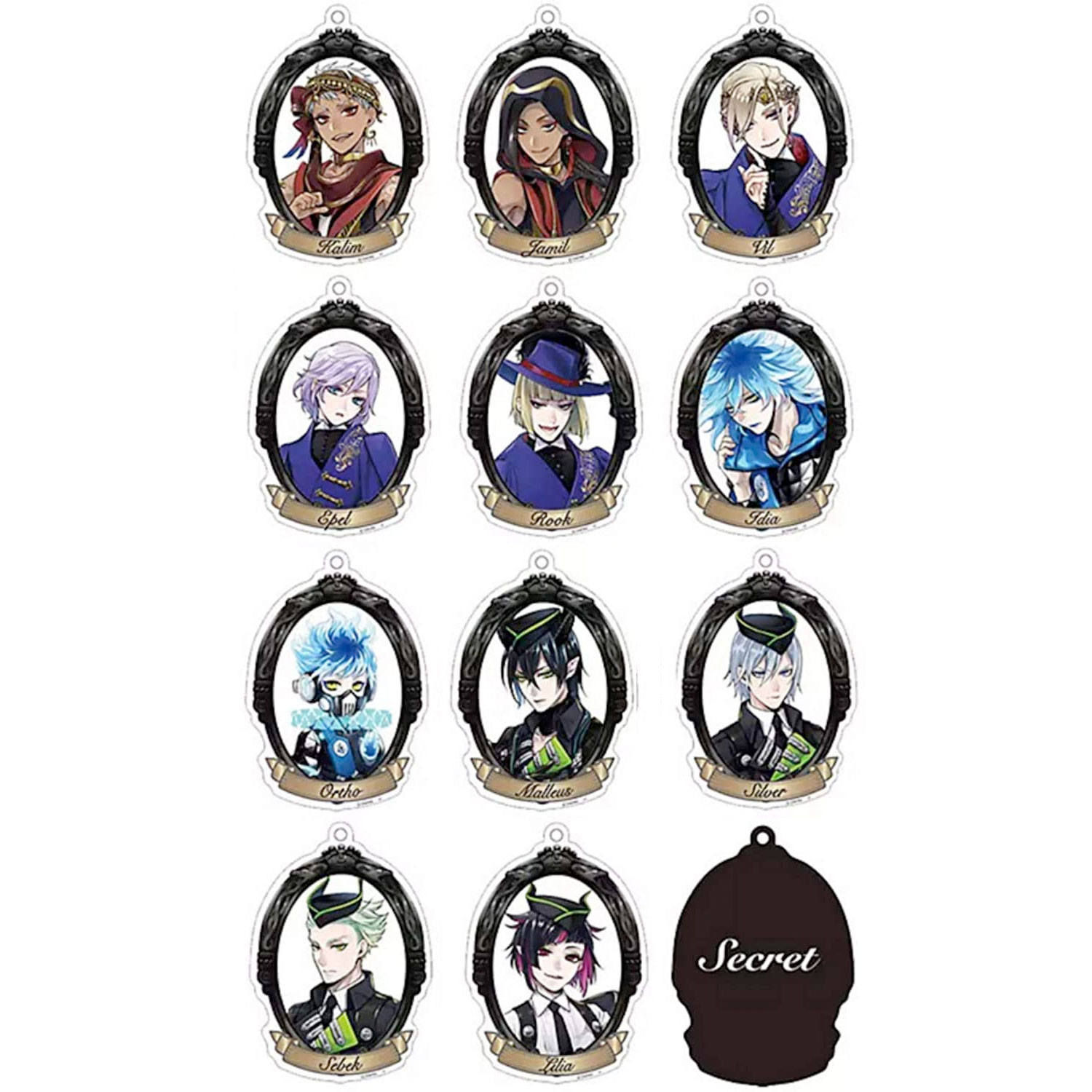 楽天市場】ブラインドアクリルキーホルダーコレクションvol1