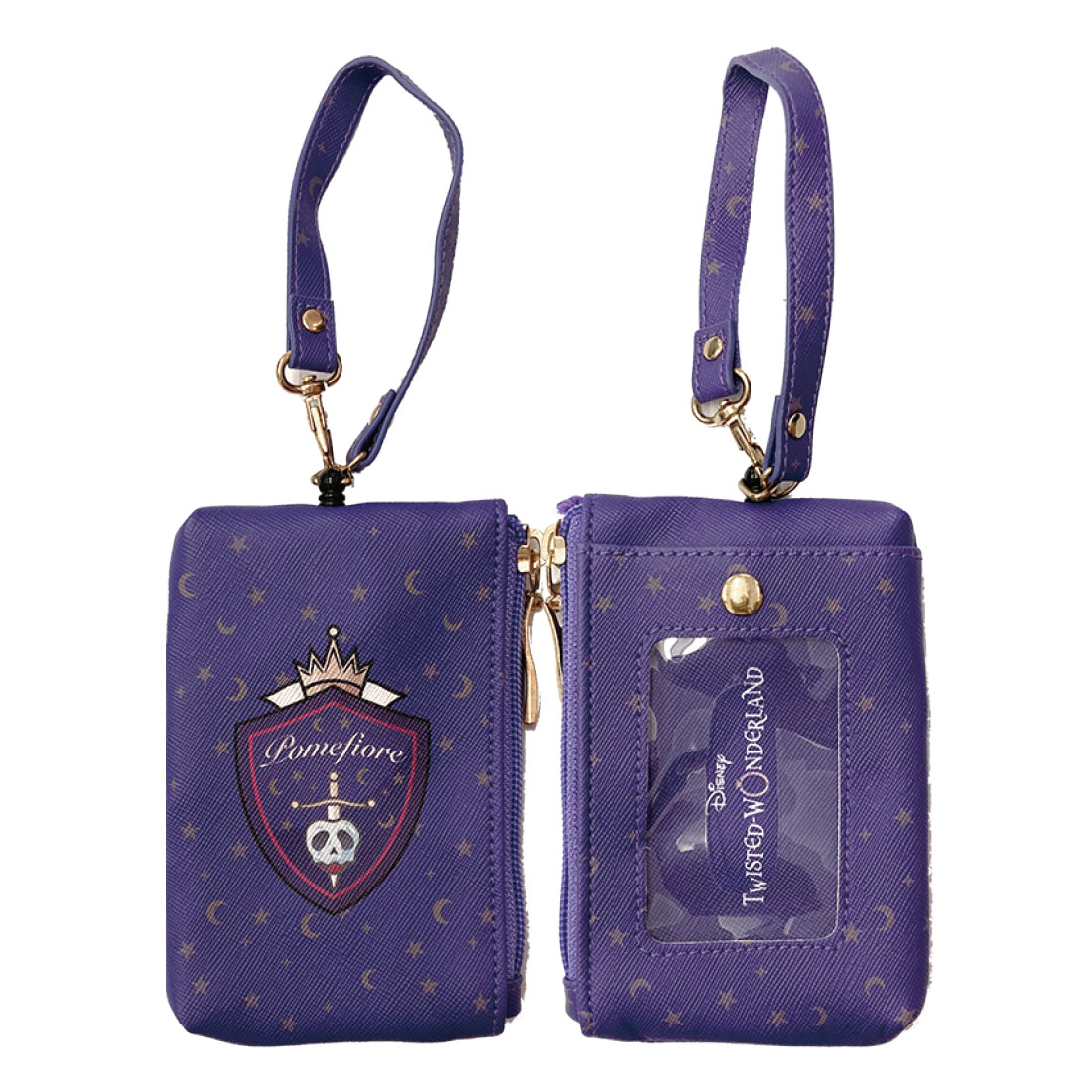 ツイステコラボ ポムフィオーレ寮 パスケース ツイステコラボ ポムフィオーレ寮 パスケース