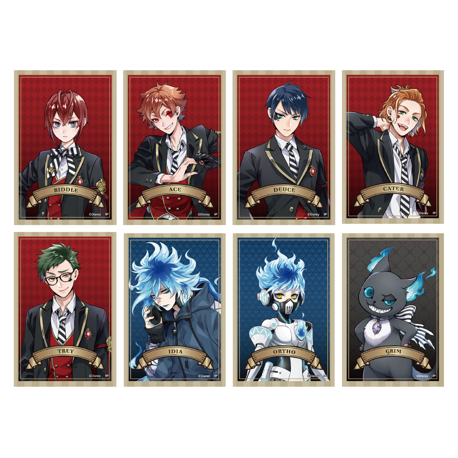 楽天市場】ブラインドアクリルキーホルダー 制服 A ディズニー