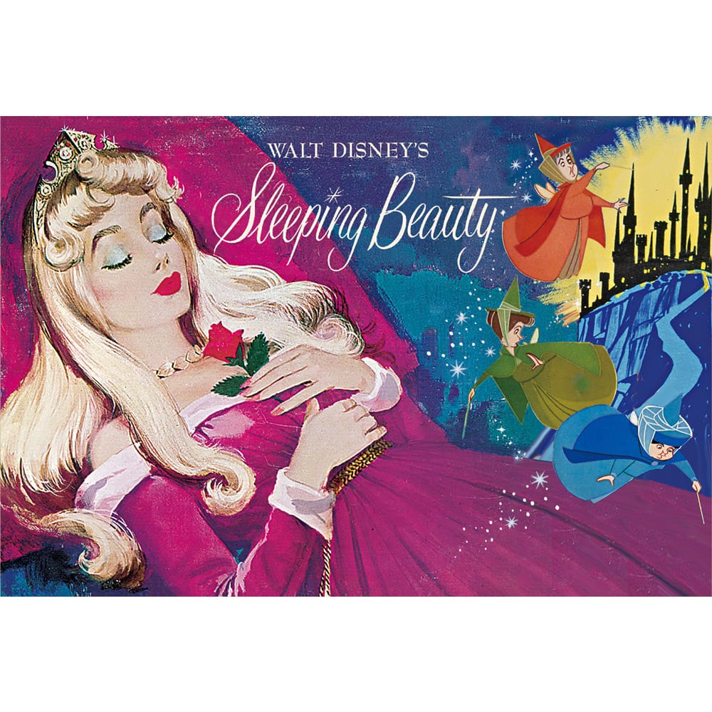 ディズニー 3Dポストカード ヴィンテージアートシリーズ オーロラ姫 眠れる森の美女 S3718 ダイゴー Dtimes Store