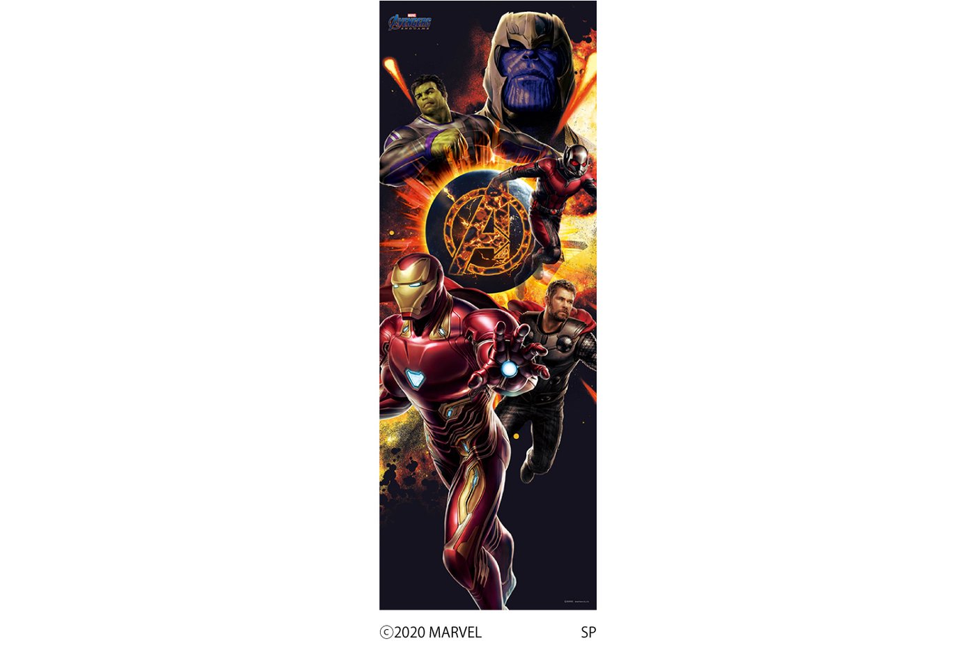 Marvel マーベル Avengers Endgame 壁紙素材ウォールステッカー 2シートタイプ アイアンマン ハルク Wall Paper M019 2 プリテック Medfited Org