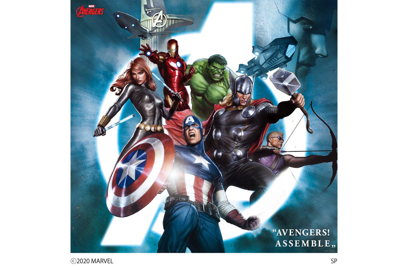 Marvel マーベル Avengers 壁紙素材ウォールステッカー 6シートタイプ アイアンマン キャプテン アメリカ ハルク マイティ