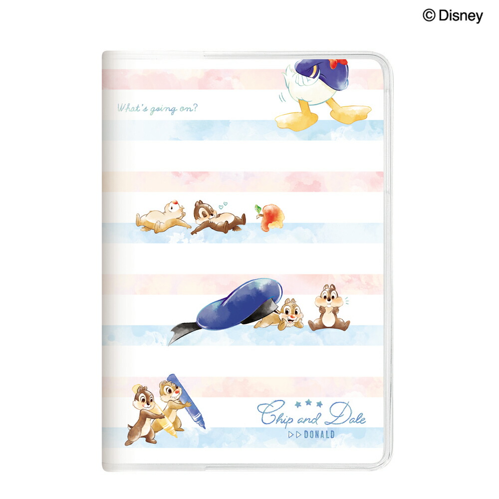 楽天市場 ディズニー Cm B6マンスリ 手帳 ドナルドチップデール ボーダー ミッキー フレンズ チップとデール ドナルドダック カミオジャパン Dtimes Store