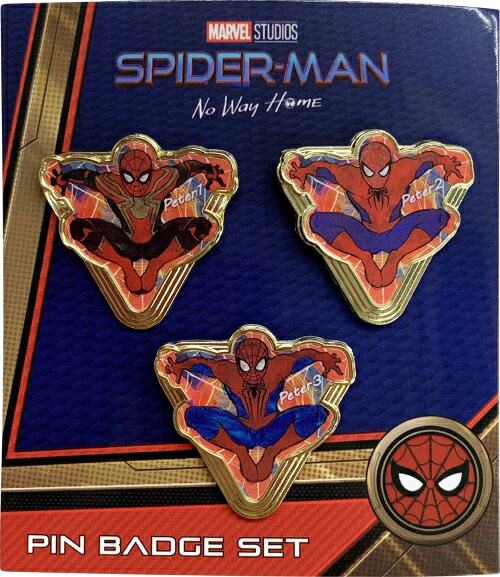 MARVEL マーベル スパイダーマン：ノー・ウェイ・ホーム ピンバッジセットB IBA-265 インロック画像