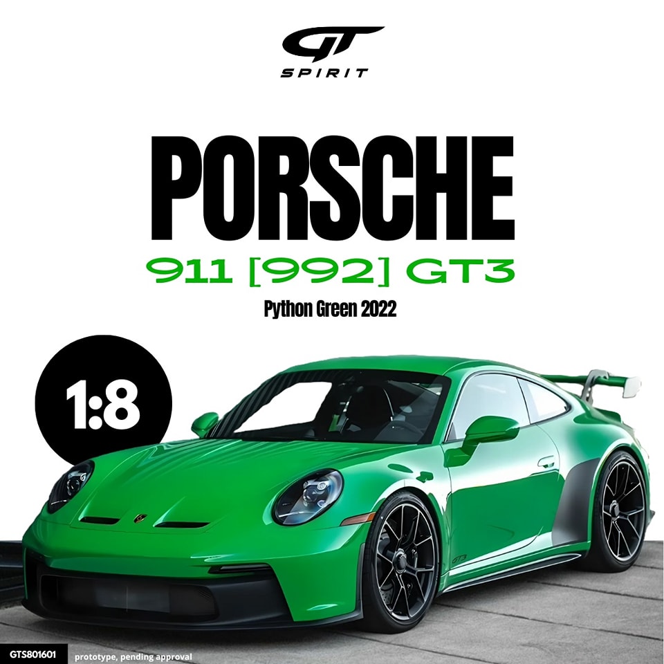 ポルシェデザイン ポルシェ 911 GT3 RS & GT3 ミニカーセット KiNSMART ミニカー 1:36 ポルシェ 911 GT3 RS 4色アソート No