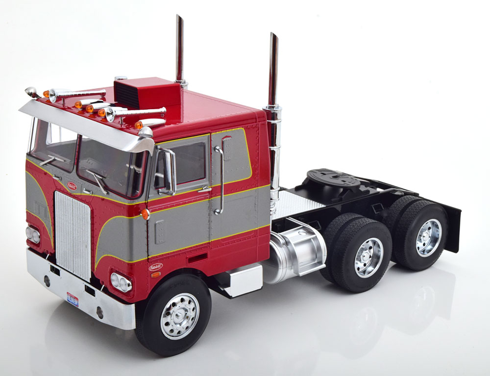 楽天市場】ミニカー 1/18 ROAD-KINGS ピータービルト トレーラー
