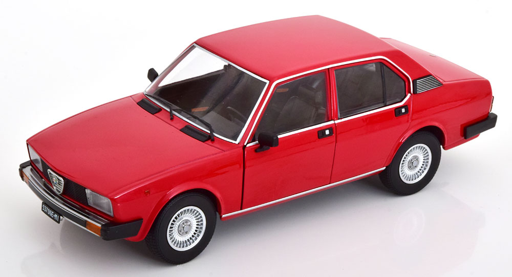 トリプル9 1/18 アルファロメオ 75 1991 (レッド) 1:18 Alfa Romeo 75 – 1991 – Rood - SDmodelcartuning.com
