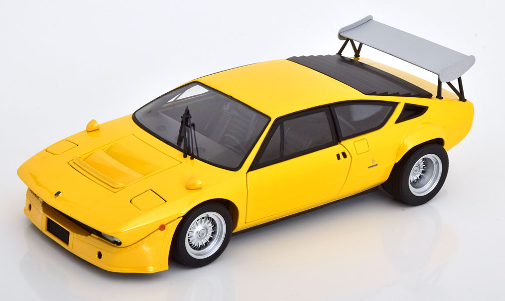 Kyosho 京商 1/18 ミニカー ダイキャストモデル 1974年モデル ランボルギーニ Lamborghini Urraco Rally 1974 イエロー|ディー・ティー・ダブリュー