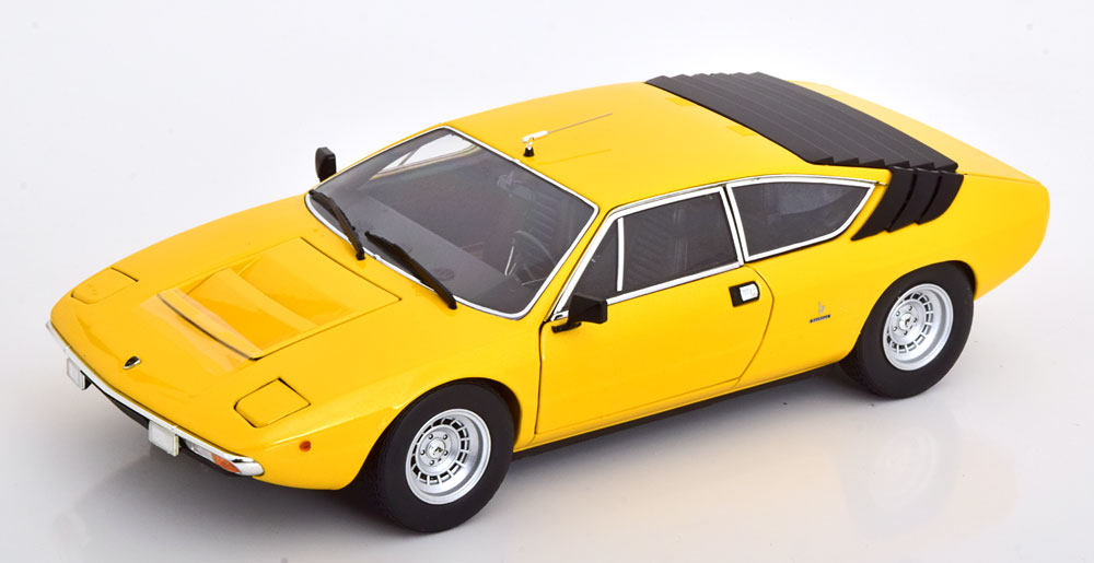 Kyosho 京商 1/18 ミニカー ダイキャストモデル 1973年モデル ランボルギーニ Lamborghini Urraco イエロー|ディー・ティー・ダブリュー