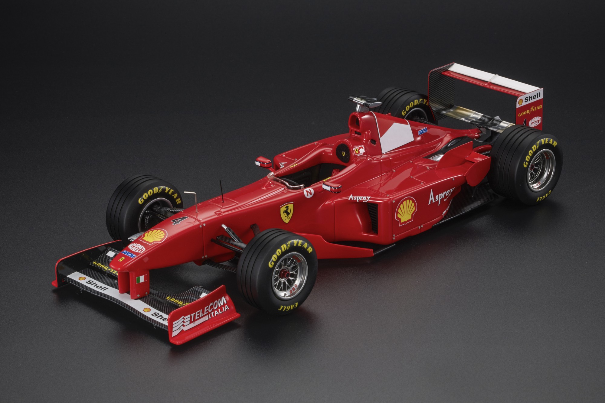 フェラーリ F1 優勝 モデルカー ミニカー 1/18 2001年 シューマッハ