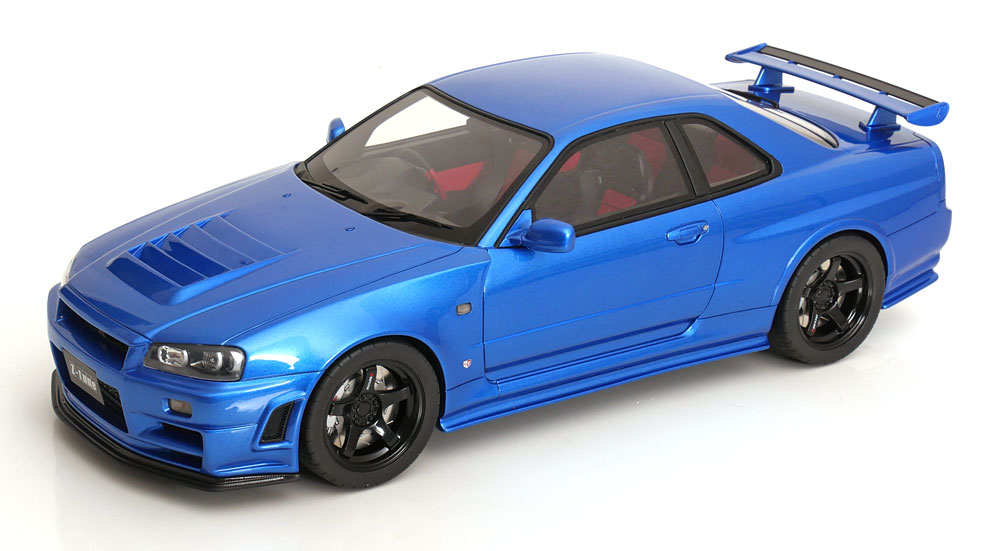 No384 ミニカー1/12 NISSAN NISMO R34 Z-tune 楽天市場】モーターへリックス 1/12 日産 スカイライン GT-R ( R34 ) Z